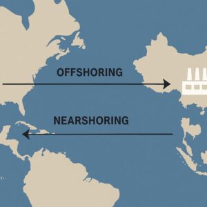 Nearshoring, Offshoring y Reshoring: Ejemplos y Diferencias